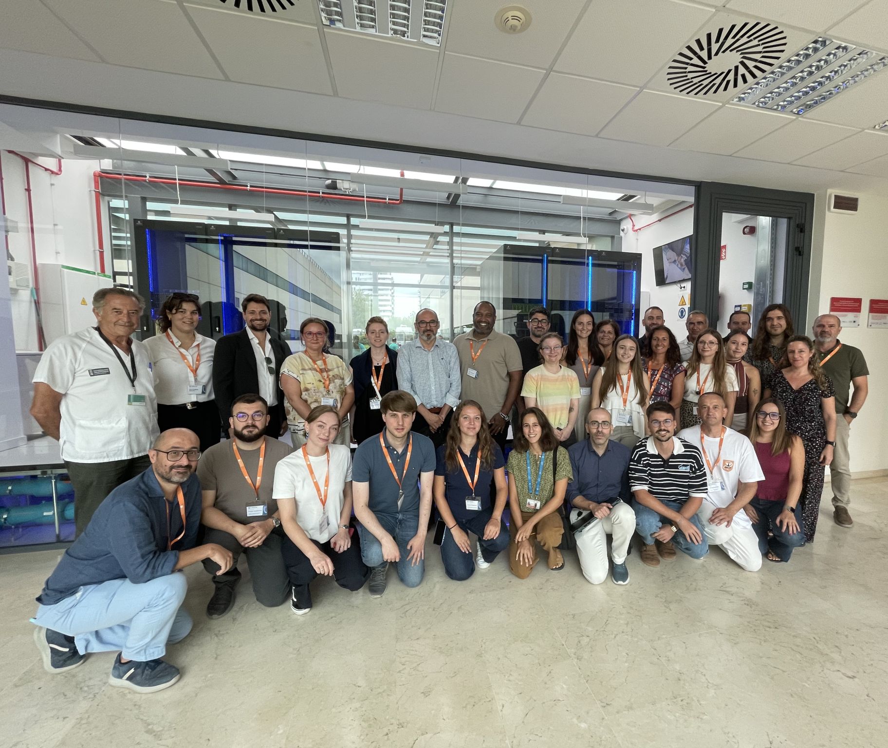 UNICA and EUCAIM representatives at the Valencia meeting